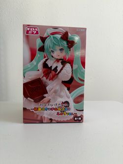 Hatsune Miku x Tirol Choco Trio-Try-iT Figure Milk Ver.