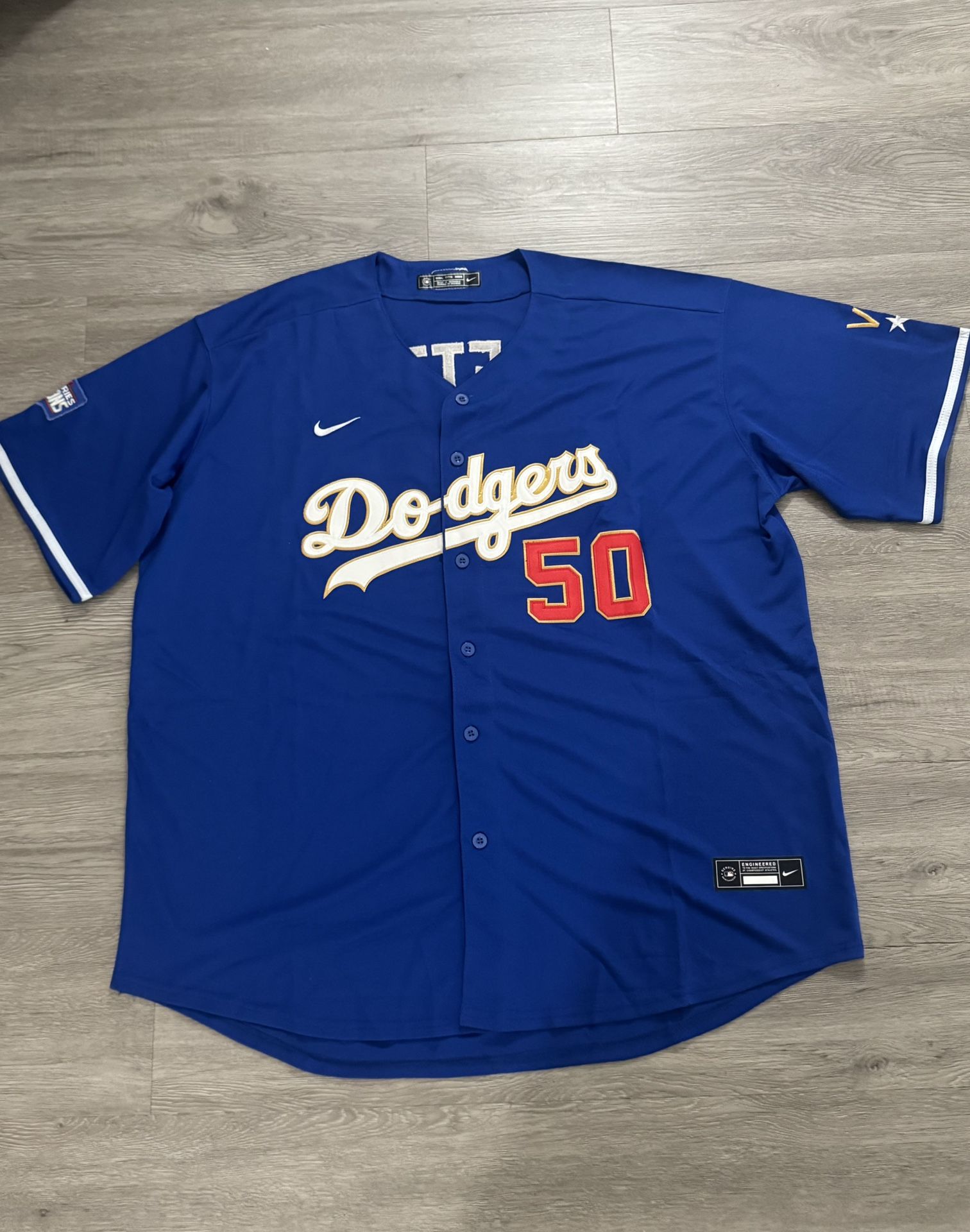 Betts Blue 2020 World Series Dodgers