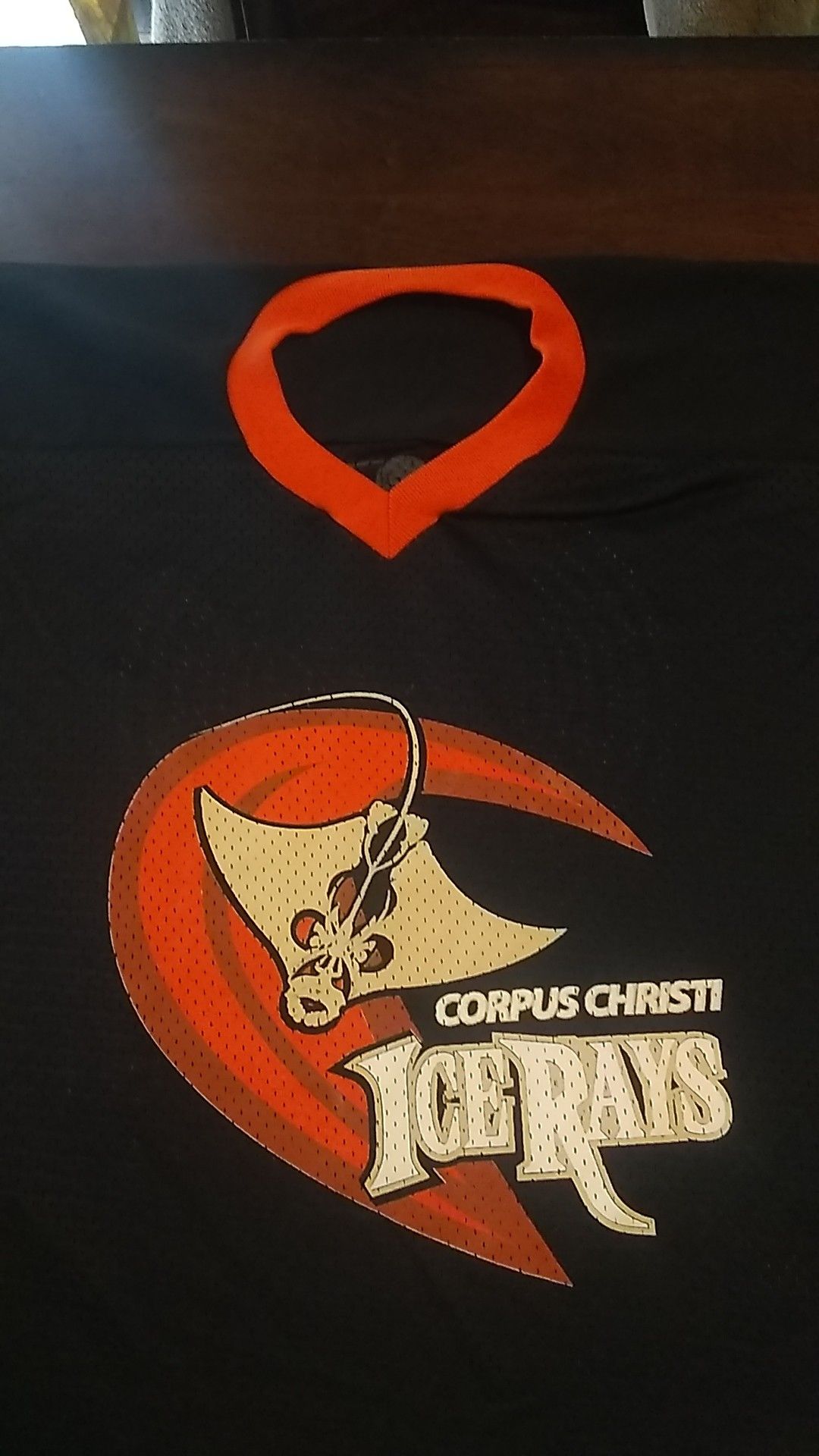 Corpus Christi Ice Rays NAHL Hockey Halloween Jersey Size L / XL SUPER RARE