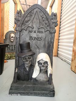 Halloween tombstones new and made