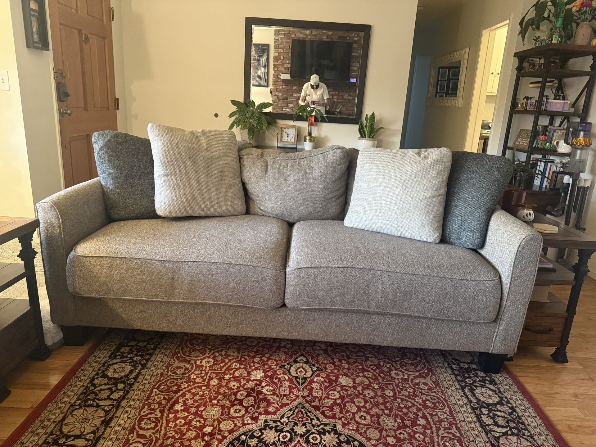 2 Matching Mor Furniture Couches - REDUCED PRICE
