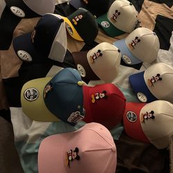 Hats Mickey mouse  only have the colors of in the picture  $23 each a hat