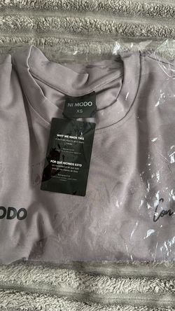 Ni Modo XS Grey T-Shirt