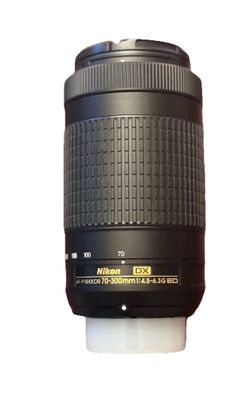 Near Mint Nikon AF-P  70-300mm f/4.5-5.6 DX  G ED Lens Tested Nice And Tight