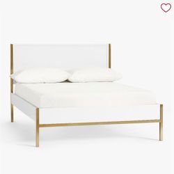 Pottery Barn Blaire Queen Bed Frame Org $1699 Selling $650