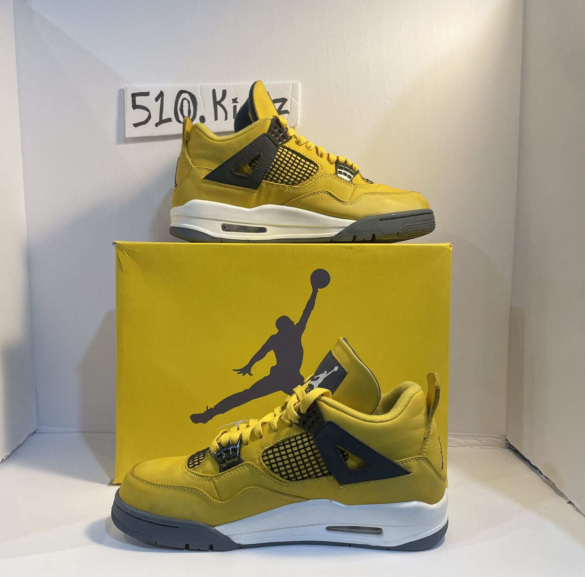 Air Jordan 4 Retro ‘Lightning’ 2021 Size 10 M