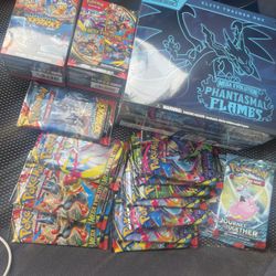 Pokemon phantasm Flames Mega Evolution Journey Together Surging Sparks