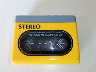 Vintage Sport Stereo Cassette Personal Player $10