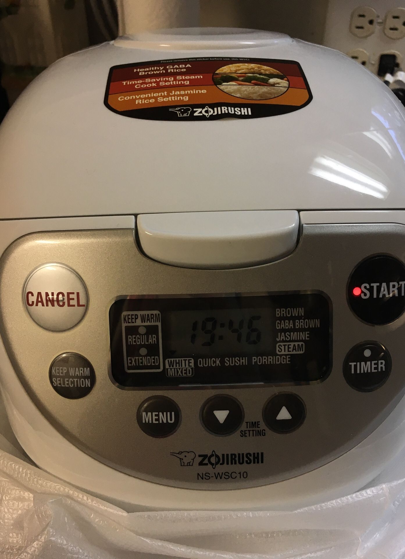 Rice Cooker-Zojirushi NS-WSC10