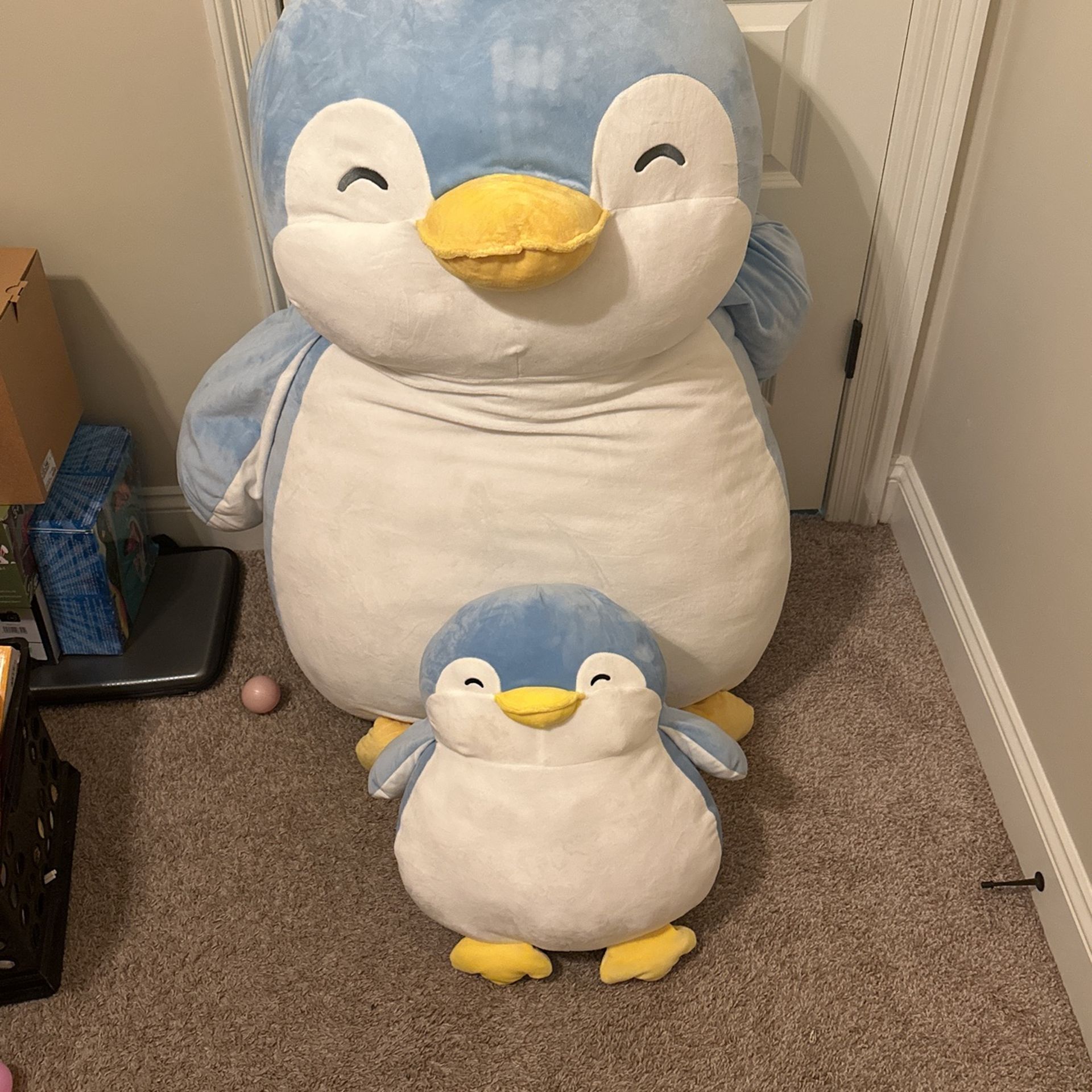 Giant Miniso Stuffed Penguin