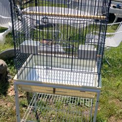 Bird Cage With Stand