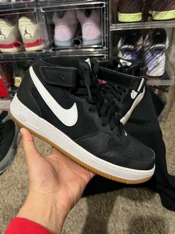 Sz 10 Black Nike AF1s $20 FIRM NO TRADES
