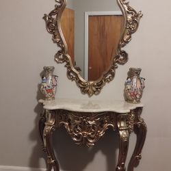 Table Mirror Set