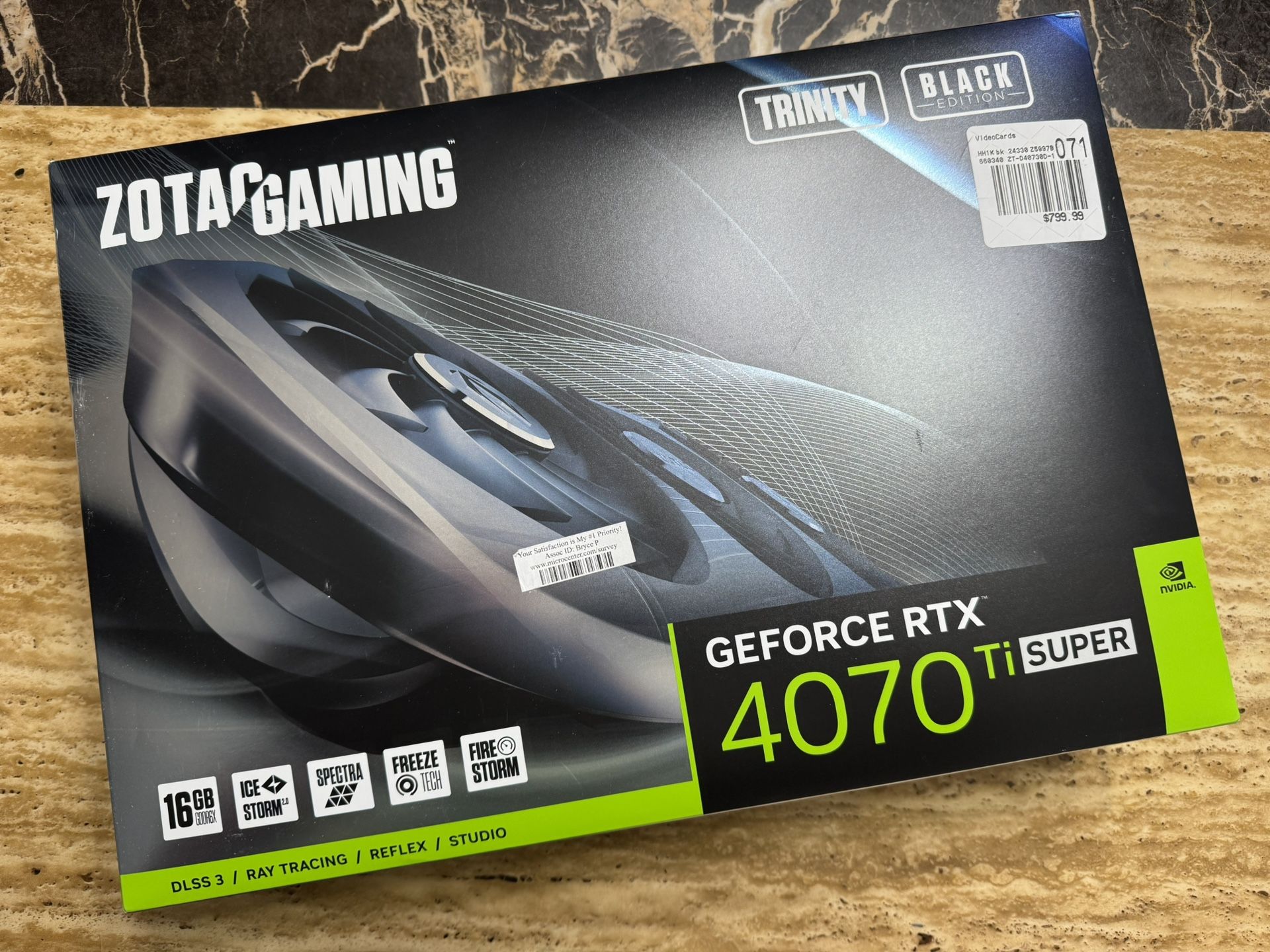 Zotac 4070 Ti Super