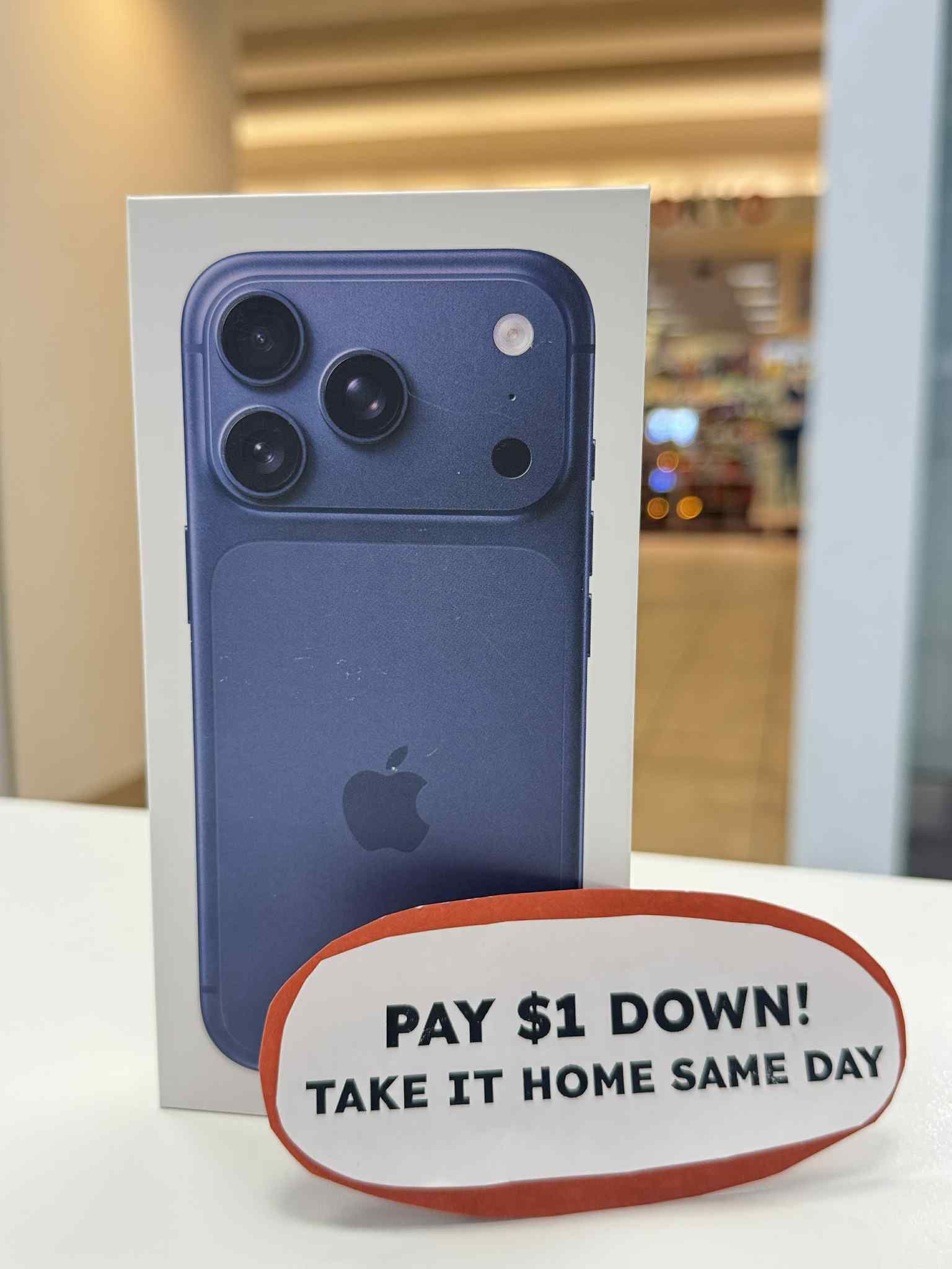 Brand New iPhone 17 Pro - Pay $5 DOWN AVAILABLE - NO CREDIT NEEDED