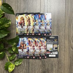 Dragonball Super Card Game Fusion World Dual Evolution Booster Pack Sleeved