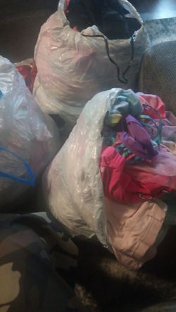 Girls clothes 18-5T  (6 bags)