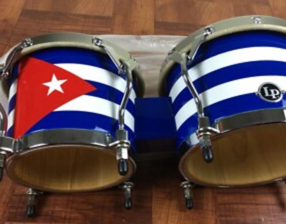 LP bongo + stand