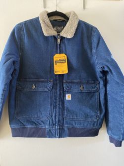 Carhartt Denim Sherpa Lining Jacket