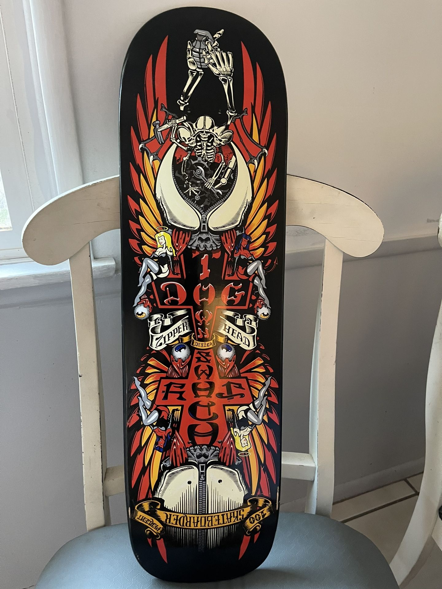 Skateboard Jay Adams Dogtown Zipperhead /New With Some Scratches