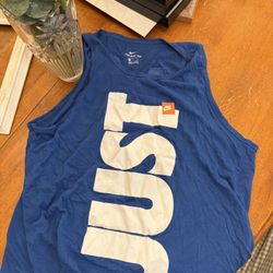 Nike XL Just Do It Tank Top 