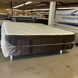 Queen Size Mattress Stearns & Foster LUX ESTATE Moore Pillow Top Firm 14” Inches Thick New From Factory Same Day Delivery 🚚