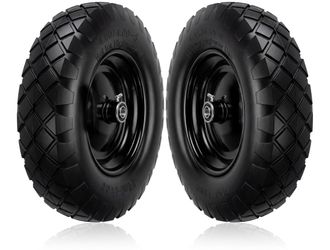 16' wheelbarrow tire and wheel