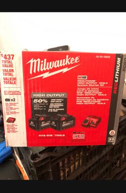 Milwaukee M18 6.0 X2 Batteries Charger 