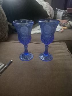 Vintage Avon By Fostoria Goblets