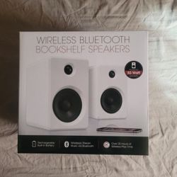 Innovative Technology - ITSB-421 Portable Bluetooth Speakers (Pair) - White