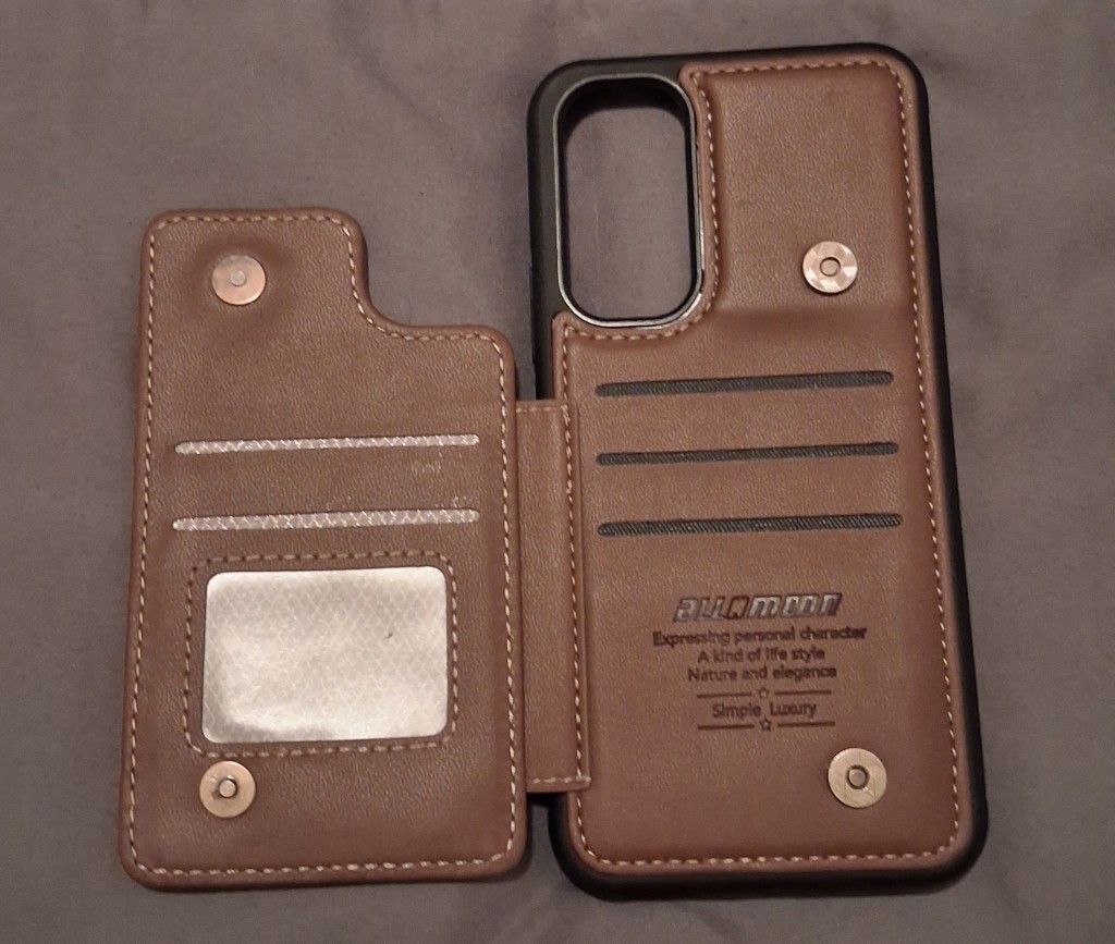 New Samsung Galaxy A54 Phone Case With Credit Card Holder