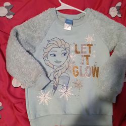 Girls Elsa Winter Sweater Size 5t