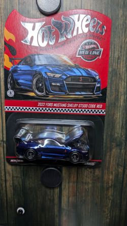 Hot Wheels Red Line Club 2022 Ford Mustang Shelby GT500 Code Red.