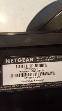 Netgeat R6300 Smart Wifi Router