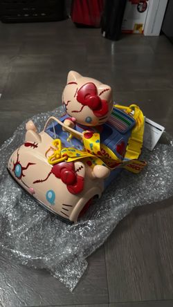 2025 Universal Studios Hollywood HHN Chucky Hello Kitty Car Popcorn Bucket New