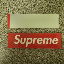 Supreme Box Logo Stickers