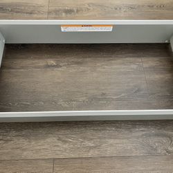 Changing Topper in Pebble Gray 
