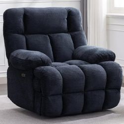 Othniel Oversized Power Recliner Big Man Recliners Chair Large Electric Oversized Reclining Chair Gr