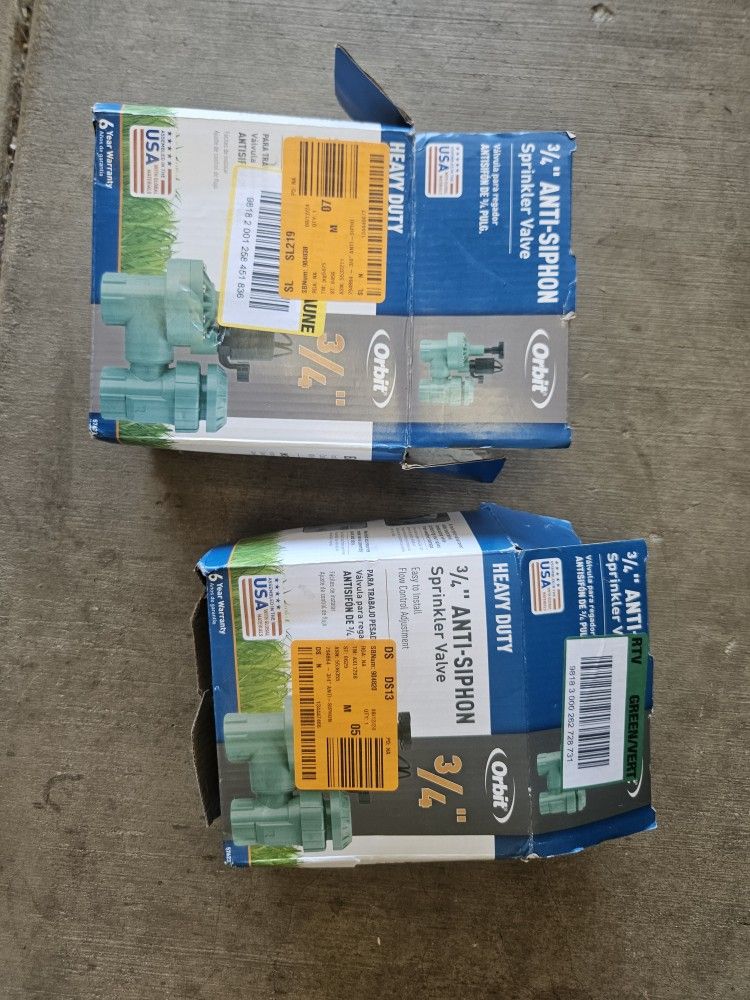 Orbit Single Valve For Landscaping