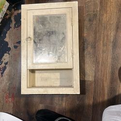 Bathroom medicine cabinet vintage