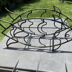 Metal Fish Wine Rack