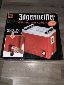Jagermeister 6 bottle shot cooler / dispenser