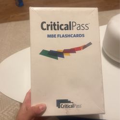 Critical Pass Flashcards $80