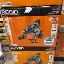 Ridgid 6 Gallon Vacuum Wet Dry 