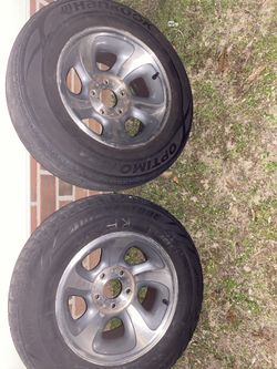 Four Chevy s10 wheels