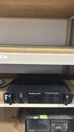 Crest Audio Professional Monitor Amplifies Model 7301