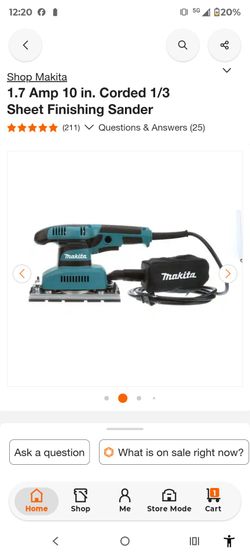 Makita sander, Frigidaire ac and stuff