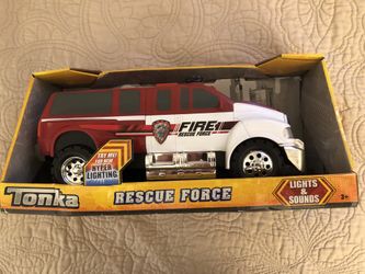  Tonka Rescue Force Fire Truck