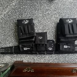 Black Rhino Toll belt With Pockets 