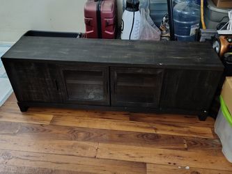 Black TV Stand